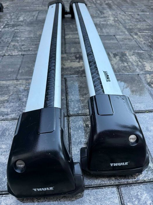 Bare transversale Thule Evo Fixpoint Wingbar Edge pentru BMW 5-Series 4 usi Sedan, model 2010 - 2017 ,Sistem cu prindere in puncte fixe