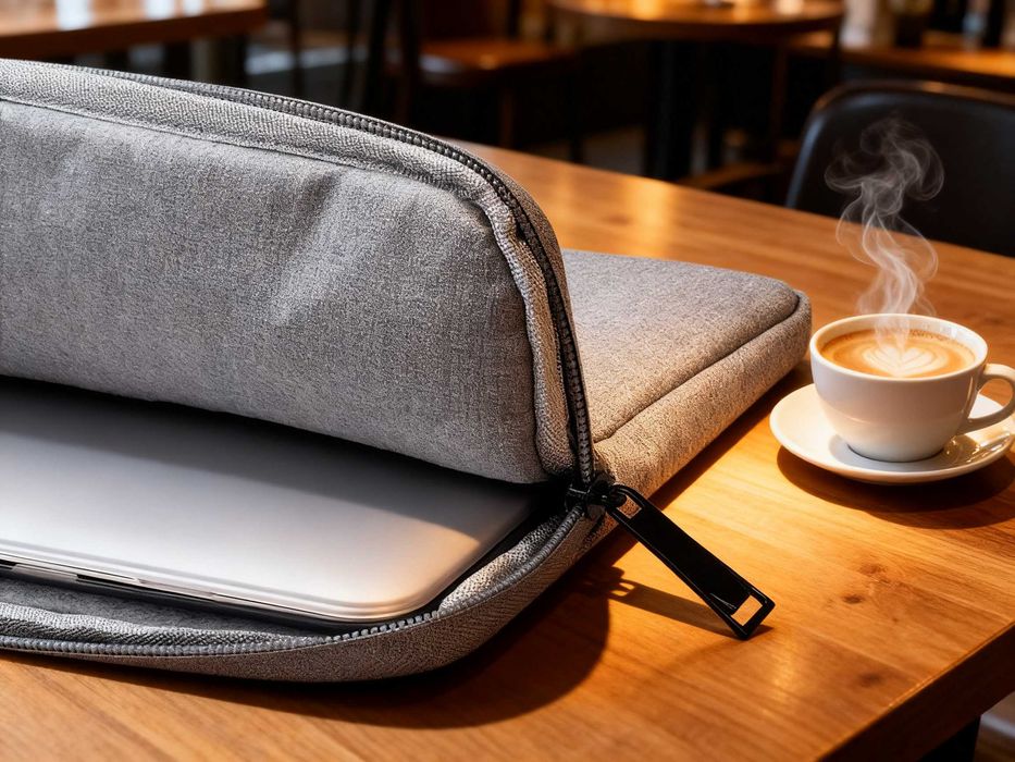 Husa laptop universala 15.6 impermeabila cu protectie buzunar telefon