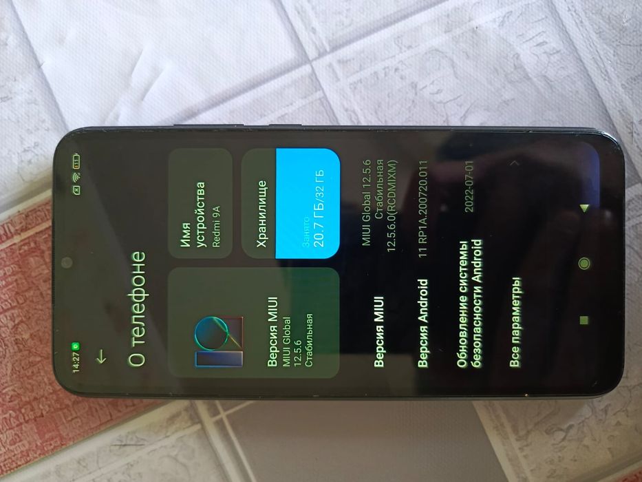 Продам телефон редми 9а