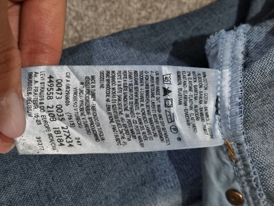 Blugi Levi's 473 skinny fit