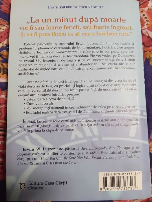 Prima ta clipă după moarte + Biblia zilnică în ordine cronologică