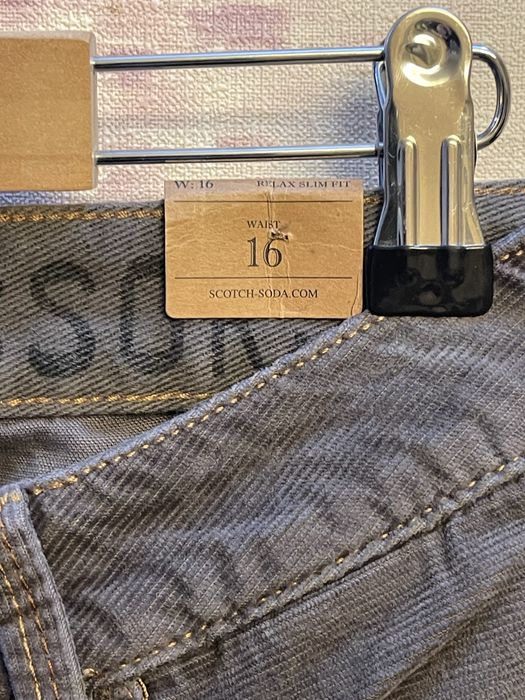 Pantaloni dama raiati noi cu eticheta Scotch&Soda marimea L