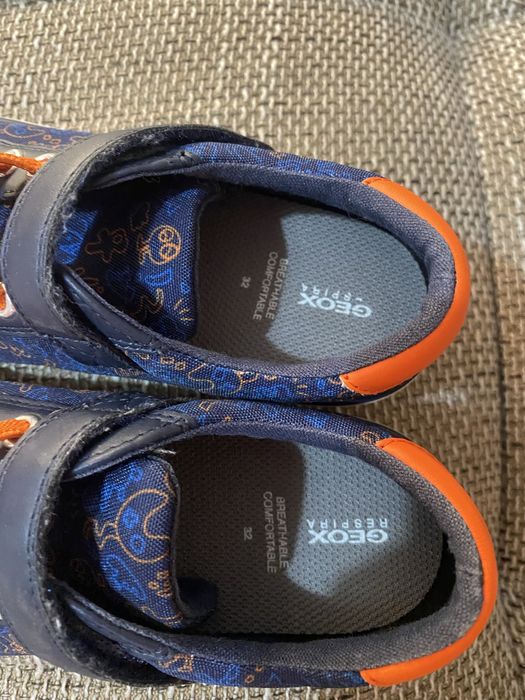 Кецове geox, 32 размер , 20,5 см дължина на стелката , обувани веднъж