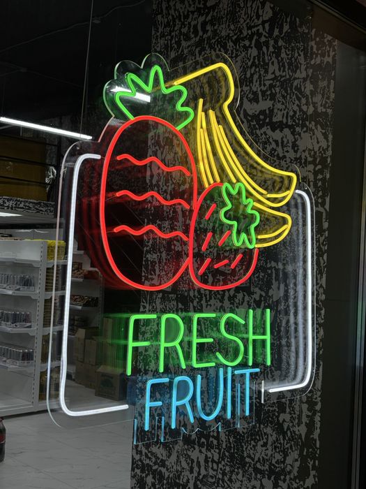 Неон Астана / неоновый вывеска