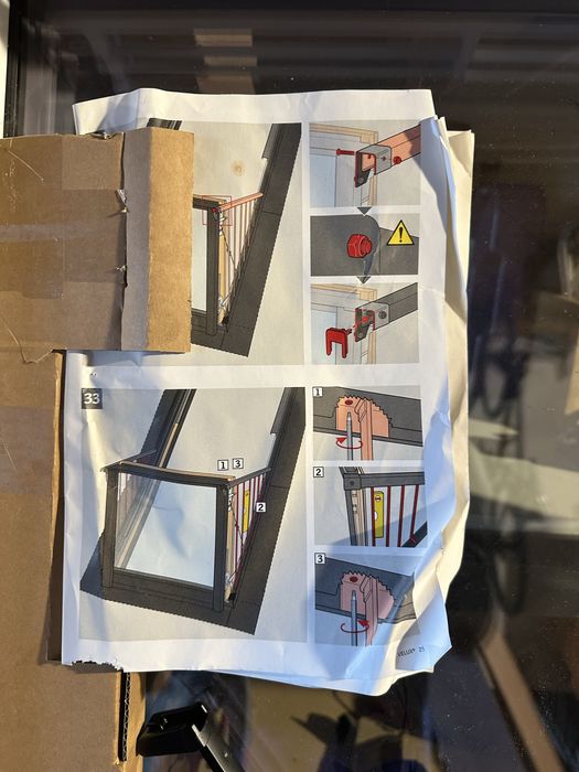 Velux cu balcon nou in cutie