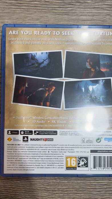 Uncharted legacy of thieves collection