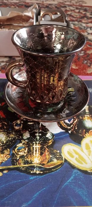 Кофейный сервиз с покрытием