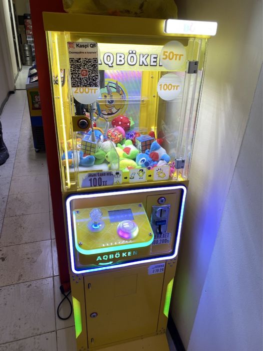 Продам аппарат Хватайка с местом. Аппарат игрушек. Готовый бизнес.