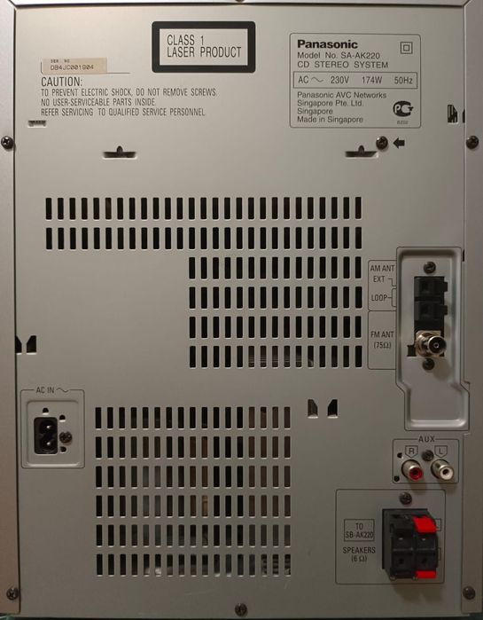 Музыкальный центр Panasonic