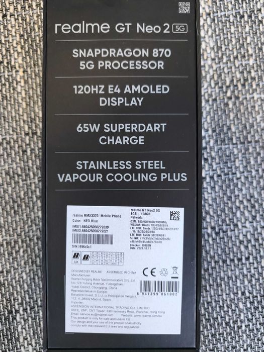 Смартфон REALME GT Neo2 5G 8/128GB
