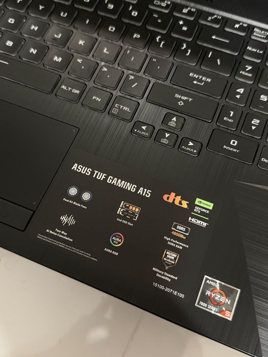 Лаптоп Asus Tuf Gaming A15