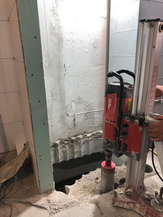 Алмазное сверление(бурение)