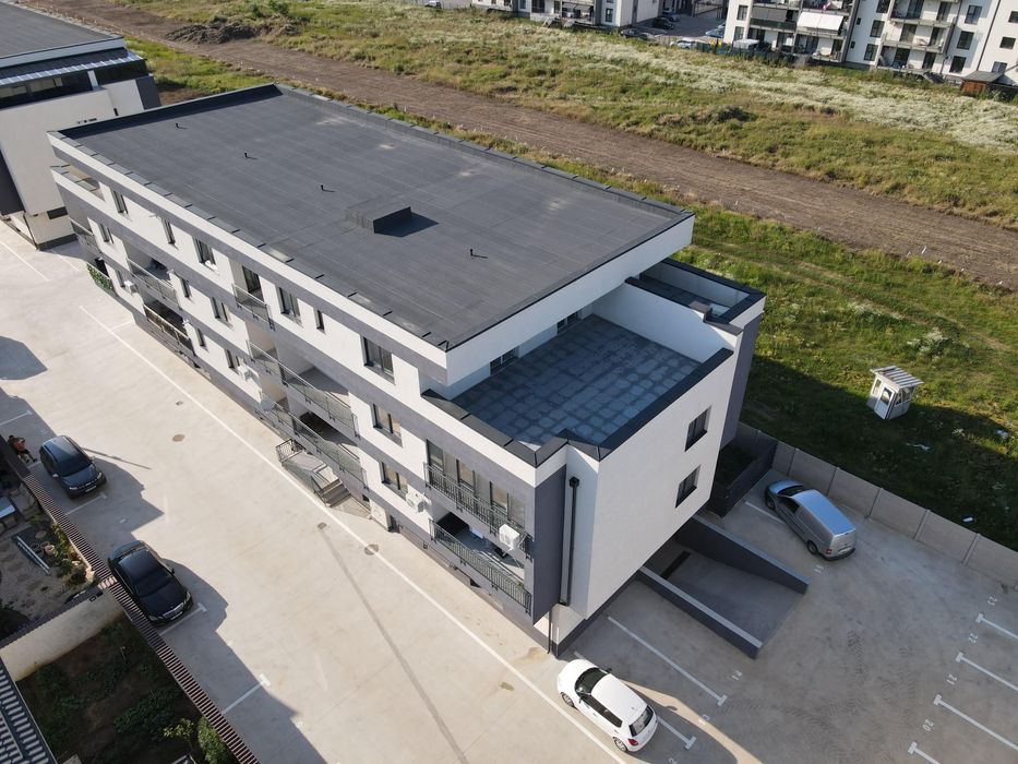 Apartament 3 camere  Dobroesti Cu terasa 50 mp- View superb
