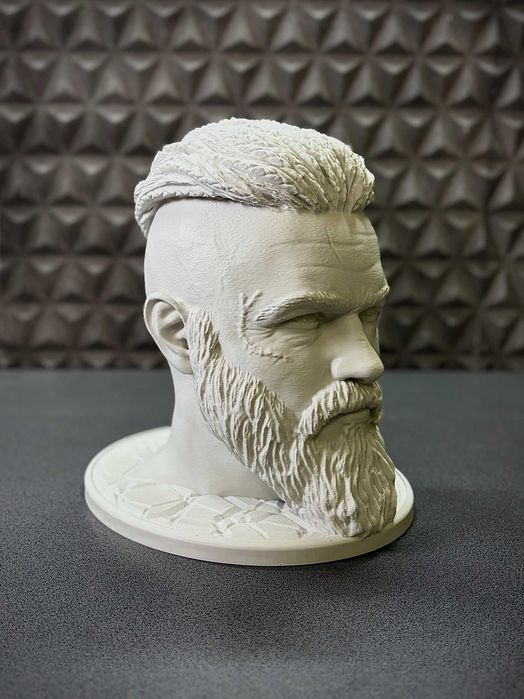 Suport casti - bust Vikings  - Ragnar Lothbrok