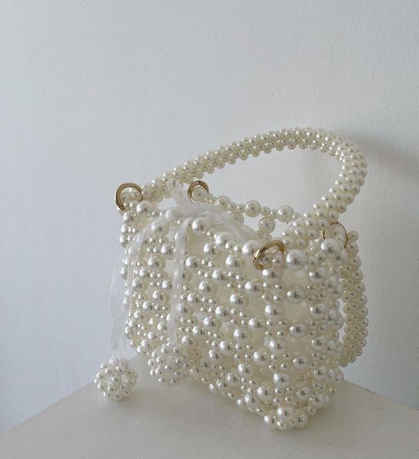 Сумка из бусин ручная работа