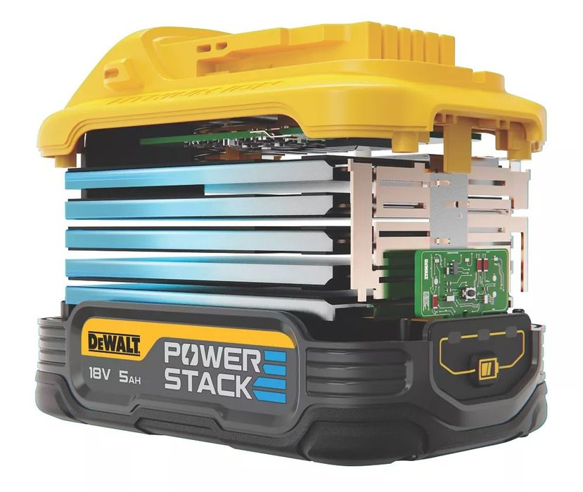 НОВ МОДЕЛ Батерия DeWALT DCBP518-XJ Powerstack 5Ah
