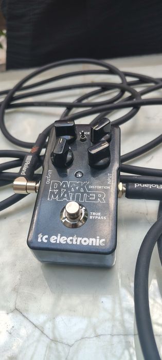 Pedala efect chitara DarkMatter Distorsion +cabluri de calitate