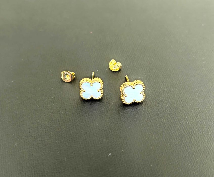 Van Cleef & Arpels VCA Sweet Alhambra earstuds,  дамски малки обеци