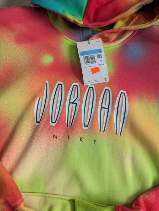 Nike Air Jordan MVP Tie Dye мъжки суичър М от Сащ