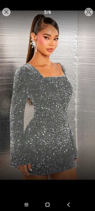 Уникални рокли с пайети