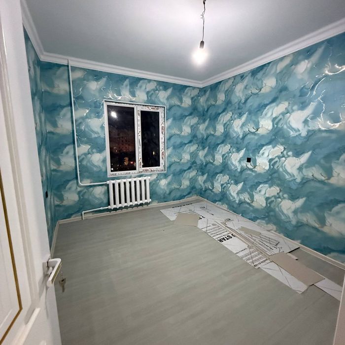 Продаётся квартира 3/6/9 сергили 7. 90 кв²