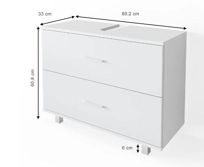 Шкаф за подмивка Vicco 3225