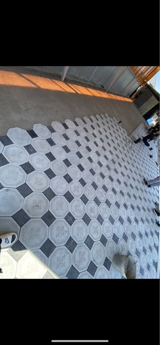 Укладка брусчатки