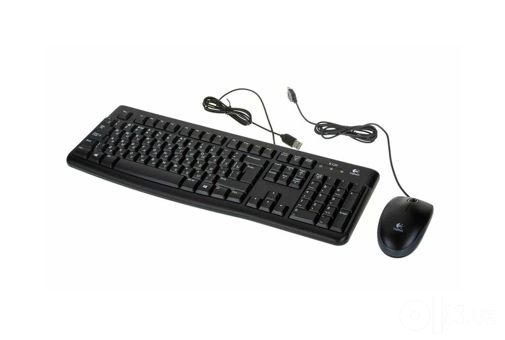 | Комплект Logitech MK120 клавиатура и мышь USB Black
