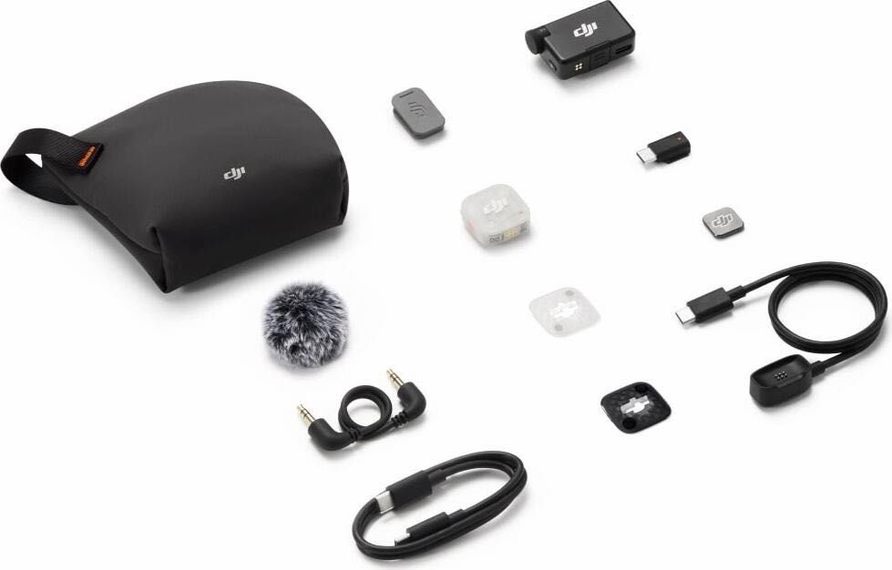 New!! DJI Mic Mini 2s (1TX + 1RX) Kaspi,Halyk Qr,Рассрочка