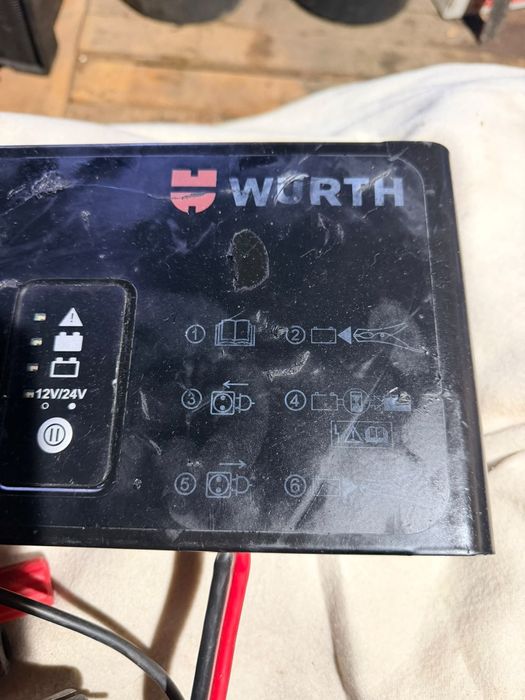 Încărcător profesional 120 ah wurth