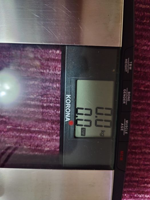 Cantar body fat, marca Korona