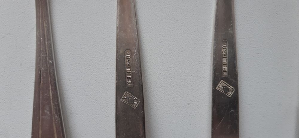 Ложки мельхиоровые