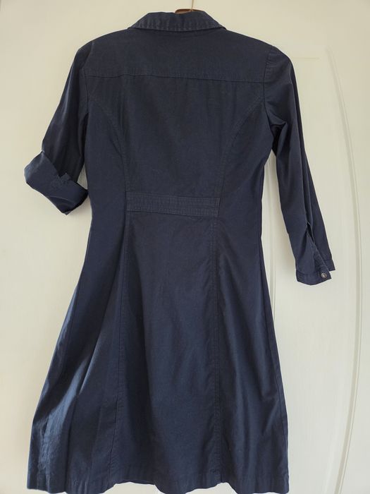 Тъмно синя рокля MANGO