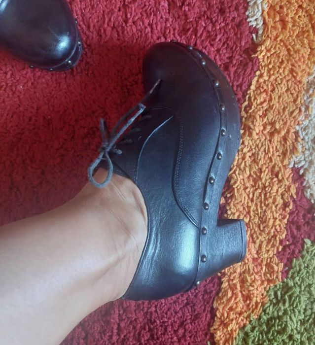 Pantofi piele naturală, mărime 39