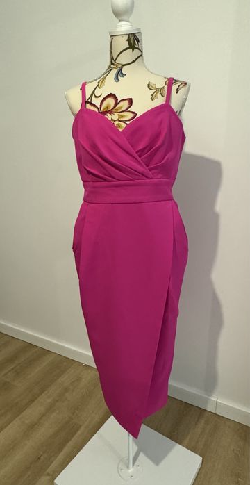 Rochie fucsia de ocazie, marimea M