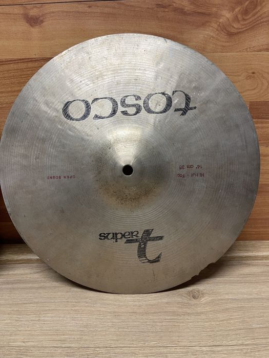 Cinele Hi Hat Tosco super t vechi 14” 35 cm Made in Italy
