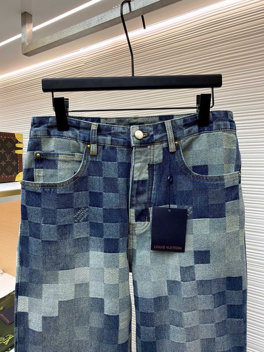 Blugi Louis Vuitton Calitate Premium