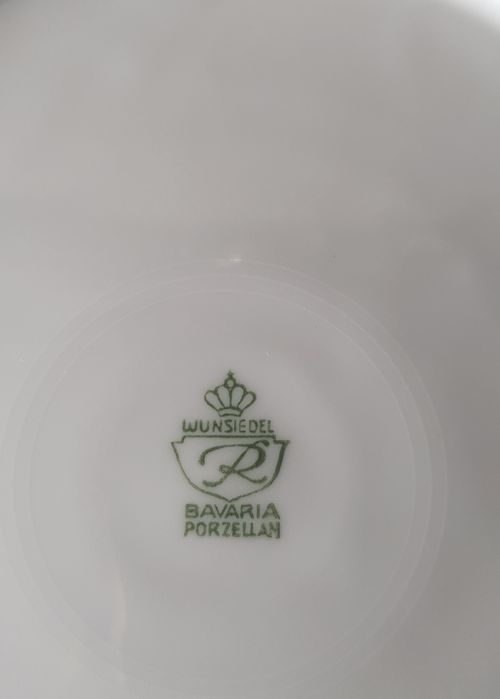 Servici vechi de masă din portelan Bavaria