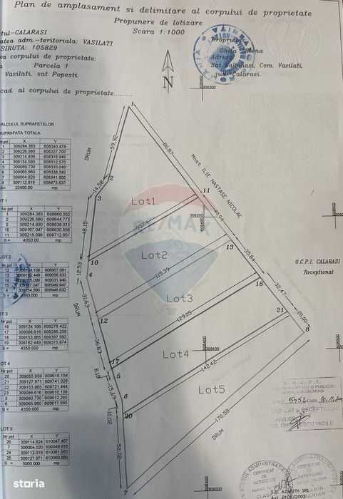 Teren 4.350 mp Balta Pasarea - 30 minute Bucuresti