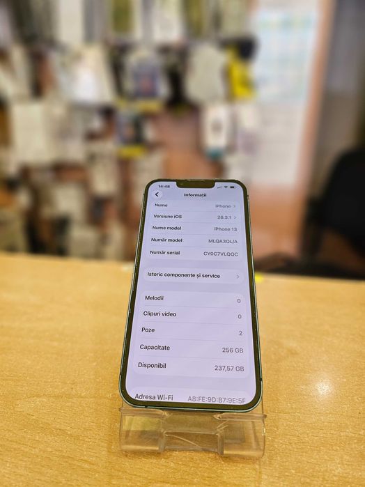 Iphone 13 - Factura, Garantie - 256GB- Blue - Rate