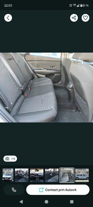 Vînd Hyundai Elantra in stare avariată