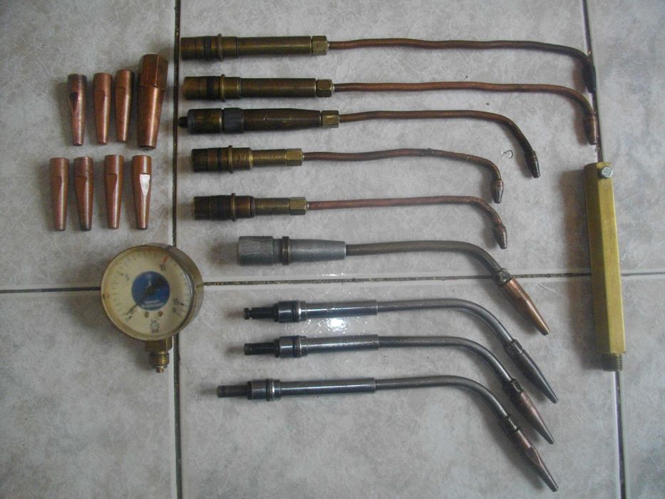 К-т накрайници и контактни дюзи за оксижен Газо-Кислородно Заваряване