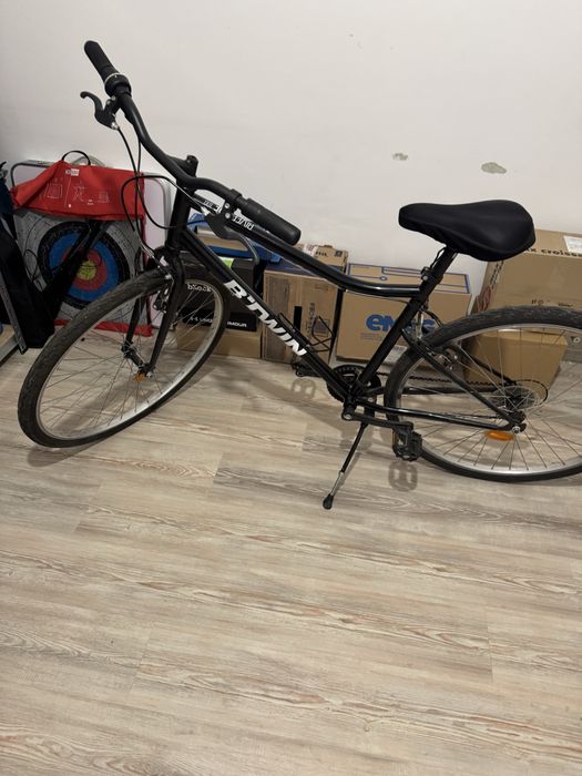 Bicicletă polivalentă Riverside 100 negru, marime M, roti 29