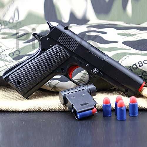 Pistol UPGRADAT (MODEL NOU!!) COLT Adevarat Co2 gaz arc nou AIrSoft