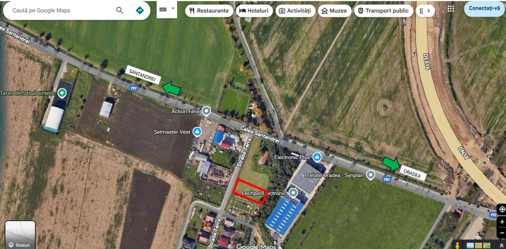 Vand teren intravilan 1243 m²