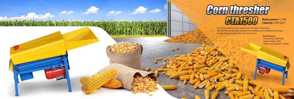 Машина за ронене на царевица 3000 кг/ч, Роначка MS-700CA