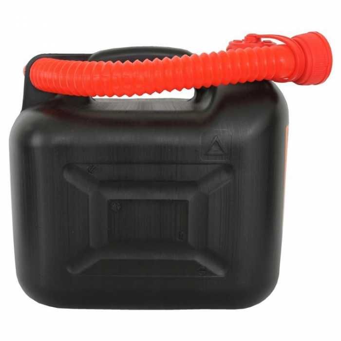 Пластмасова туба за гориво с накрайник HICO - 5L
