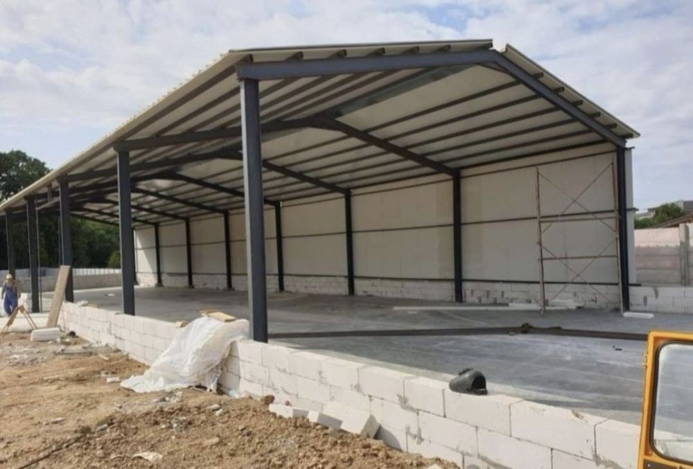 Vând hale structuri metalice