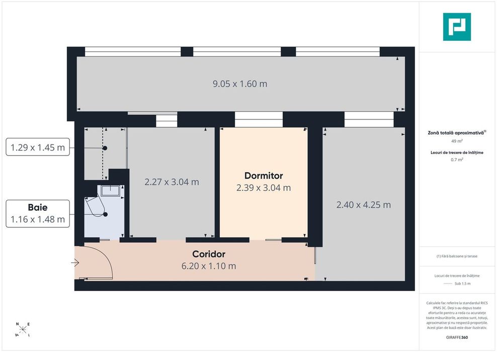 Apartament 3 camere | 49 mp | Sector 5