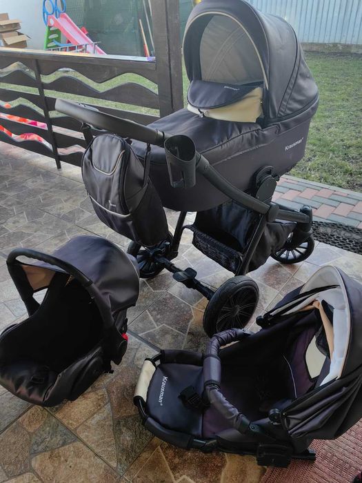 Krausman Carucior 3 in 1 Rider Soft Purple - Krausman -